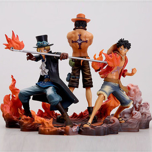 Figura <span class=keywords><strong>de</strong></span> Acción <span class=keywords><strong>de</strong></span> Anime HY One Piece, Tres <span class=keywords><strong>Hermanos</strong></span>, Issa Bo Luffy, Color Primario/Negro Dorado - Product Image 2