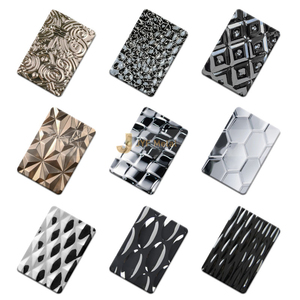 LL241 Hot Sales 304 Customized Honeycomb Embossed Wall Covering Panels Hammered Stainless Mirror Sheet for Ceiling Decoration - Product Image 5