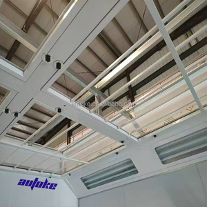 ระบบไฟสเปรย์พ่นสีรถยนต์แบบมืออาชีพ AUTOKE <span class=keywords><strong>ATK</strong></span>-001 พร้อมระบบไฟ LED เครื่องทำความร้อนด้วยหัวเผาดีเซล ตัวกรองประสิทธิภาพสูง ใยหิน ได้รับมาตรฐาน CE - Product Image 4