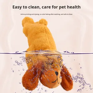 Giocattoli Calmanti per Animali Domestici, Peluche con Suoni, Simulazione Battito Cardiaco, Aiuto per Ansia e Sonno, Compagno Giocoso Squittente per Cuccioli - Product Image 4