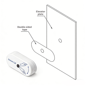 Ascensor de Diseño Moderno con Control de Acceso por Tarjeta IC, Dispositivo de Llamada por Gestos, Botón de Llamada Sin Contacto - Product Image 6