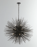 Luminaire moderne doré à 9 lumières pour salle à manger