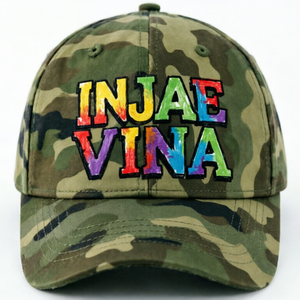 Gorra de Béisbol de Camuflaje Personalizable de 6 Paneles con Logotipo Impreso, Ligera y Transpirable, Ajuste de Circunferencia de Cabeza con Velcro, Gorra para Exteriores - Product Image 1