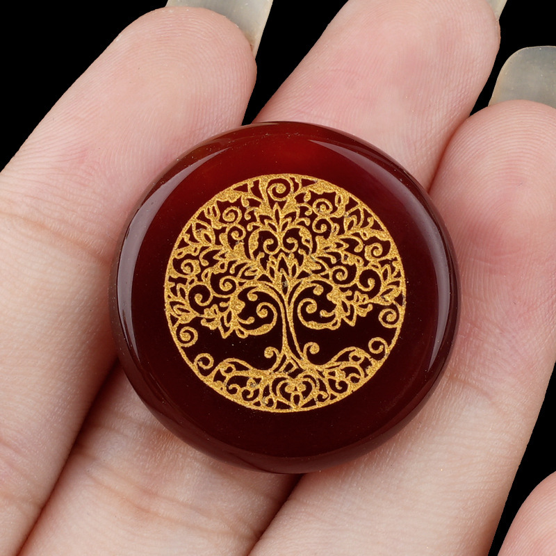 Agate rouge