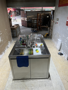 สถานีค็อกเทลคุณภาพสูงจากจีน บาร์ค็อกเทลแบบกำหนดเองพร้อมตู้แช่แข็ง อุปกรณ์สแตนเลสทนทาน - Product Image 2