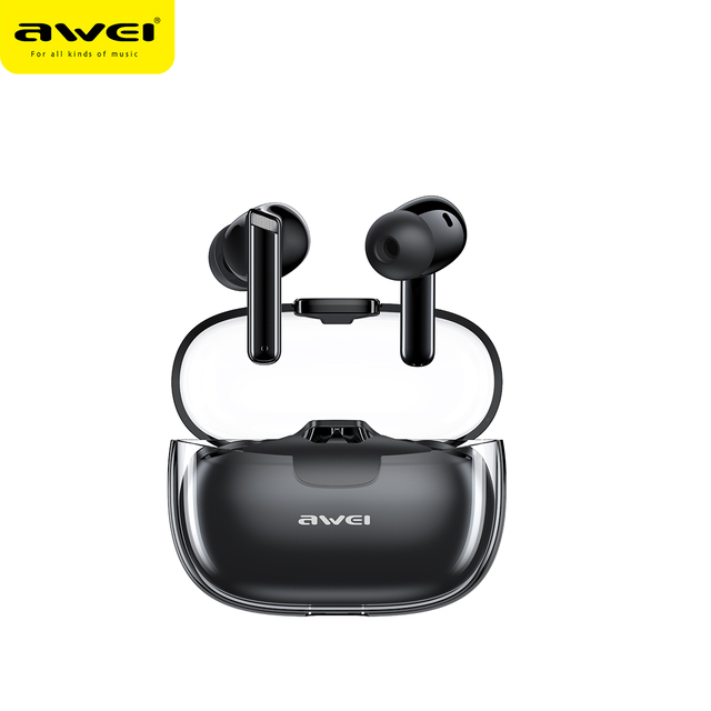 AWEI T52 Wireless Headset DNS Call Noise Reduction Long-lasting Endurance High-quality Blue Tooth Earplugs
