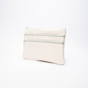 ISO BSCI Factory Customized Three-Layer Oxford Fabric Japan Style 3-Pocket Cosmetic Bag Zipper Closure Travel <b>Makeup</b> Storage - Product Image 3