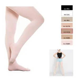 New Arrival Professional High Quality 60D Women Adult Dance Wear Full Footed Girls Kids Ballet Tights