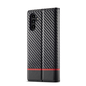 Nouveau design en fibre de carbone PU étui en cuir pour <span class=keywords><strong>Samsung</strong></span> Galaxy S24FE/S25/S25 Ultra/A16/A36/A56 - Product Image 5