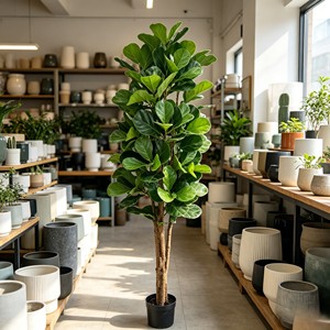Prix de gros du Ficus pandurata, plantes à feuilles persistantes et durables - Product Image 3