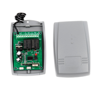 Récepteur universel de télécommande pour portail de garage, 2 canaux, code fixe et code roulant, 315 MHz 433,92 MHz, pour codes fixes et codes roulants