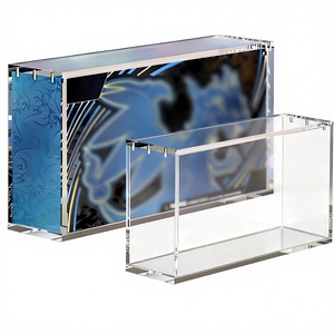ZONKUBI PKMN UPC Acrylic Case Protector Compatible Mega <strong>Charizard</strong> X Ex <strong>151</strong> Ultra-Premium Collection Ultra Thick 8/5mm Clear - Product Image 1