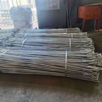 Matériel de fixation pour câbles de soutien galvanisés anti-corrosion pour lignes électriques