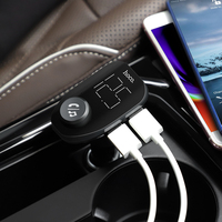 HOCO — chargeur de voiture multi-fonction E45, original, transmetteur FM sans fil