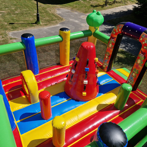 Château gonflable à bas prix, toboggan gonflable, Dvorac Na Napuhavanje Sa Zivotinjama, jungle, <span class=keywords><strong>zoo</strong></span>, château gonflable commercial, souffleur - Product Image 3