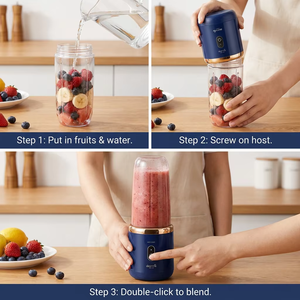 <span class=keywords><strong>Mixeur</strong></span> Blender Portable Électrique 6 Lames, Tasse à Jus Maison Commerce Alimentaire, Recharge USB - Product Image 5