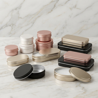 Boîte en métal ronde éco-responsable sans plastique pour shampoing solide, qualité alimentaire, revêtement antirouille, étui en étain pour savon