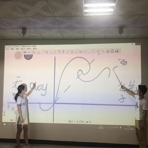 Fabriek Lage Prijs Multi Vinger Pen Touchscreen Slimme Interactieve Whiteboard Onderwijs Digitale Bord China Verkoop - Product Image 3