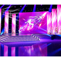 Écran LED géant étanche Lecede pour location de scène, affichage vidéo extérieur, mur vidéo LED pour films