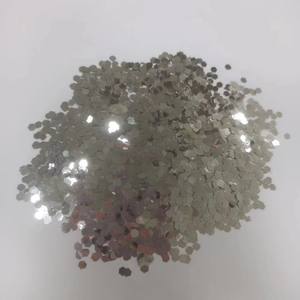 Mélange de paillettes d'argent biodégradable poudre de paillettes fines épaisses fabricant professionnel en gros pour les décorations d'arts artisanaux - Product Image 2