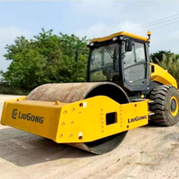 Compacteur de sol hydraulique vibrant de 10 tonnes, rouleau compresseur avec système de contrôle intelligent pour la construction
