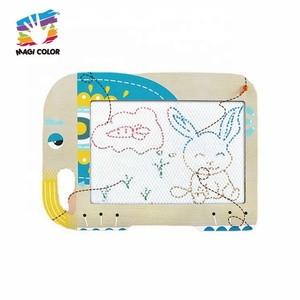 Chevalet d'art en bois pour enfants-Station de dessin réglable à 4 côtés avec effaçable à sec et jouet de créativité éducative <span class=keywords><strong>tableau</strong></span> noir W12B248 - Product Image 3