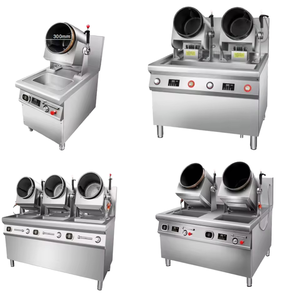 Semikron thương mại thiết bị nhà bếp gas Máy nấu ăn tự động cho cơm chiên tự động xào chảo trống xoay sưởi ấm - Product Image 2