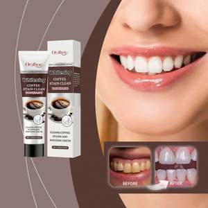 Dentifrice Blanchissant Herbal au Café pour Élimination des Taches, Nettoyage en Profondeur, Taille Standard 120g, Haute Qualité Wholesalek0123 - Product Image 3