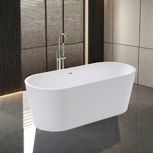 Bañera Acrílica Portátil Moderna, Independiente, Grande y Profunda, <span class=keywords><strong>Bañeras</strong></span> Económicas de Fábrica en Oferta - Product Image 4