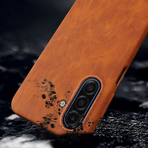 Funda Protectora de Cuero Premium para Teléfono, Carcasa Trasera para Samsung <span class=keywords><strong>Galaxy</strong></span> S26 Ultra, S26 Plus, S25, S24 Plus, S23 <span class=keywords><strong>FE</strong></span>, S22, <span class=keywords><strong>S21</strong></span> Ultra - Product Image 2