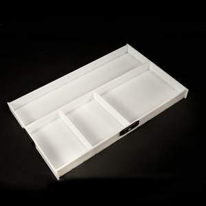 Molde de resina epoxi HDPE reutilizable Rectangular grande molde de artesanía de tornillo extraíble <span class=keywords><strong>para</strong></span> herramientas de pastel Molde de resina de fundición - Product Image 4