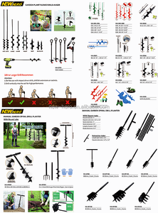 15 "dài Trái Đất mặt đất Neo Kit 3" rộng Helix Heavy Duty Neo Hook với thép rắn trục cho Swing đặt cắm trại Lều tán - Product Image 6