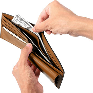 Portefeuille multifonctionnel en cuir véritable japonais de 6 pouces pour homme, à double pliage avec compartiment à monnaie, pour un usage quotidien - Product Image 3