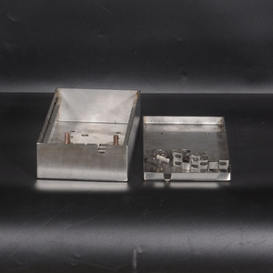 Stainless Steel Sheet Metal Chassis 250x119x50mm Custom Laser Cut Stamping Parts for Industrial Machinery - Product Image 2