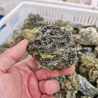 Vente en gros de grappes de cristal d'épidote naturelle brute, spécimen minéral à graver, pour la guérison des chakras, la décoration intérieure et la collection