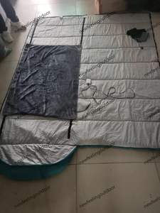 屋外用 加熱式寝袋パッド ヒーテッドシートクッション 5つの加熱ゾーン USB接続 - Product Image 3