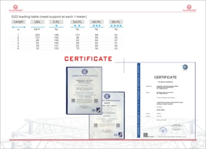 Estructura de Soporte Móvil para Techos y Suelos, de Aluminio, Diseño Modular, Resistente, Capacidad de Carga de 100 kg, con Certificación TUV - Product Image 3