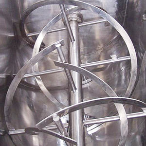 工業用モバイルフードミキサー粉末小麦粉スパイス調味料パテドライモルタルスタンド水平リボンミキサー機 - Product Image 3