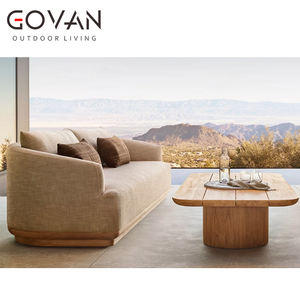 Table basse rectangulaire moderne Marque <span class=keywords><strong>GOVAN</strong></span> Garantie de 2 ans Taille standard Salle à manger en plein air bien équipée Hôtel Villa Living - Product Image 4