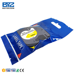 BOYEEZON-cartucho de cinta <span class=keywords><strong>DYMO</strong></span> <span class=keywords><strong>Letratag</strong></span>, etiqueta de plástico térmico, negro sobre amarillo, 91202 ruban a etiqueter - Product Image 3