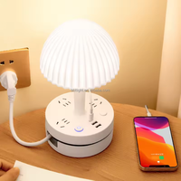 Nouvelle lampe de table multifonction contrôle tactile rechargeable bande de gradation à trois niveaux support de support de téléphone portable lampe de bureau led BBT