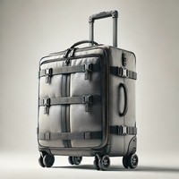 Sac à dos de voyage de luxe 20L, bagage souple à roulettes, résistant à l'eau, portable, pour voyages d'affaires, valise à roulettes pour avion