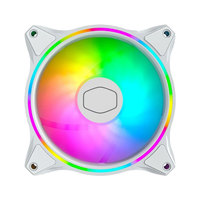 CoolerMaster MF120 HALO White ARGB Ventilateur de châssis Triplex, contrôleur/égaliseur de ventilateur/composant informatique/effet lumineux ARGB