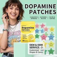 Patchs DOPA Mine – Fabricant OEM, Marque Privée, Patchs Transdermiques Personnalisés pour l'Appointement Énergétique, Vente en Gros, Patchs Smiley Face