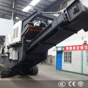 Fabricante de Planta Móvil de Trituración de Impacto sobre Orugas para Construcción de Carreteras de 150 Toneladas - Product Image 4