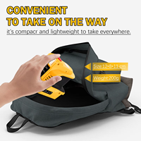 Convient pour Dewalt 18V/20V batterie adaptateur onduleur 5-en-1, sortie ca 180W, QC3.0 USB, PD3.0 type-c, alimentation de secours portable