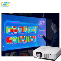 Juegos de suelo interactivos para interiores Proyector de rejilla Activación Sala de juegos Super Grid Juegos de suelo interactivos Proyector Activar rejilla