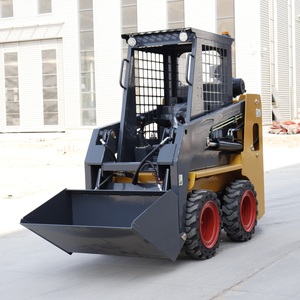 Productos Más Vendidos, Mini Skid Steer con Cabina Abierta, Motor EPA de 25hp, Bomba con Motor de 320kg de Potencia, Capacidad de Carga de 320kg - Product Image 4