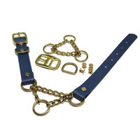 Boucle double barre en acier inoxydable de 16 mm, boucle de ceinture de 25 mm, boucle de collier pour colliers de chien