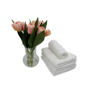 Белые махровые полотенца для ванной из египетского хлопка, ткань для спа, быстросохнущие полотенца для очистки ванны